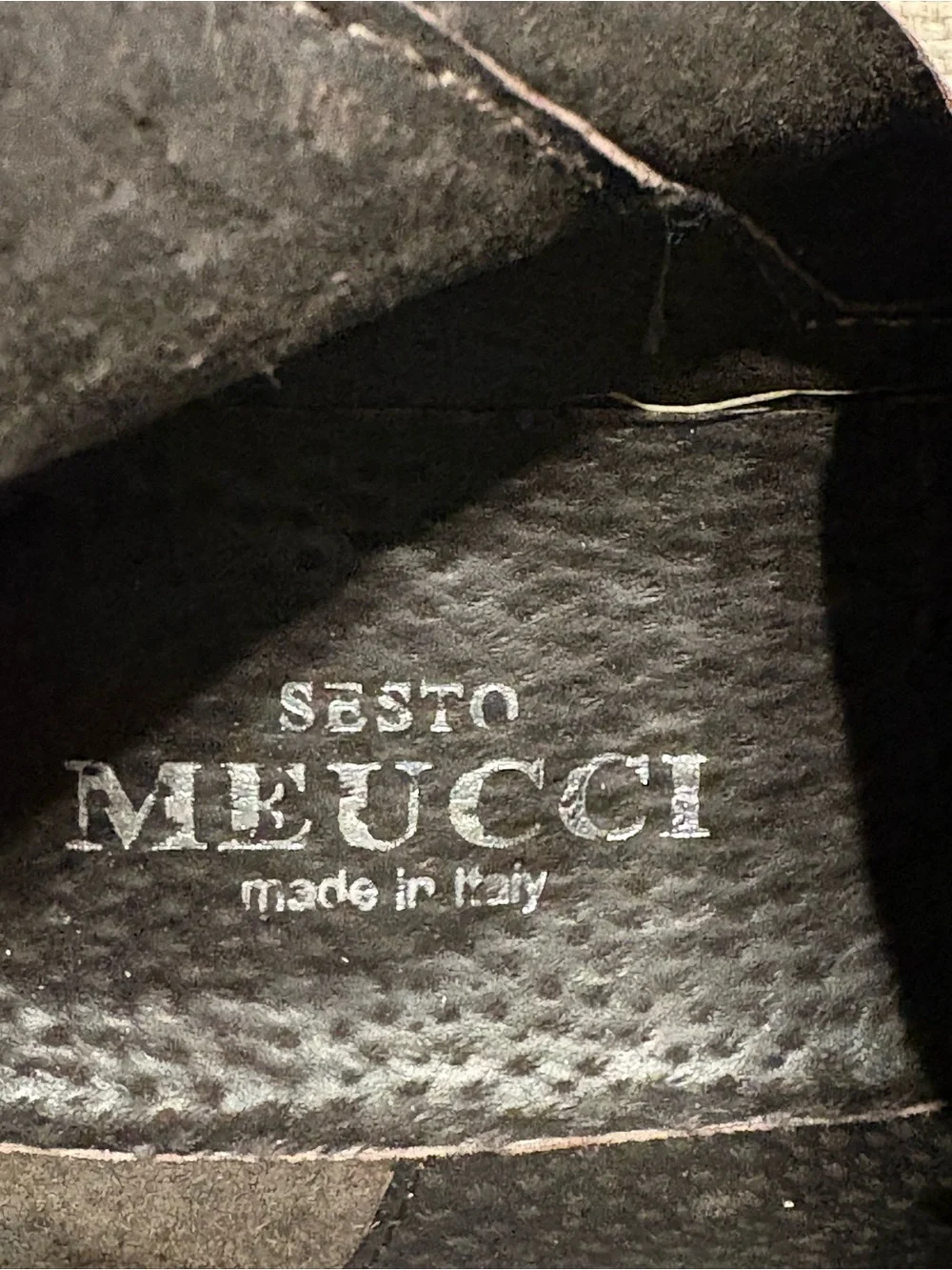 Sesto Meucci Women’s Brown Leather Riding Boots 6.5 M Made in Italy